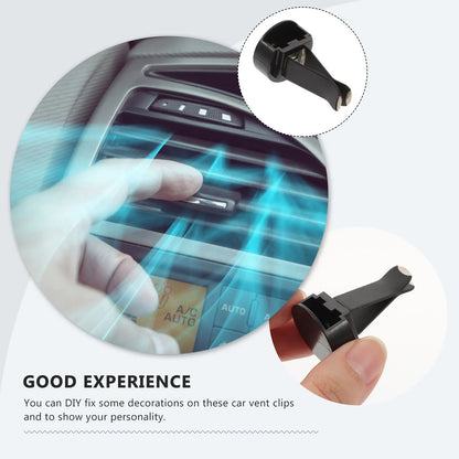 Purilite Select 100pcs Air Outlet Clips – Car Vent Clip & Air Freshener Accessory