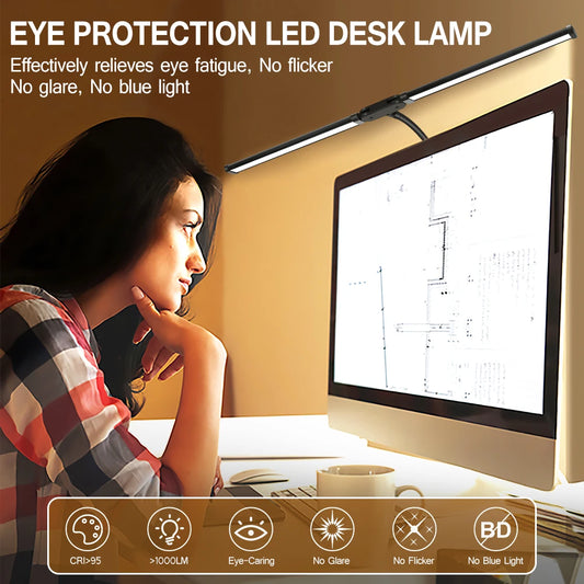 Purilite Select Dual/Single Head LED Clip Desk Lamp