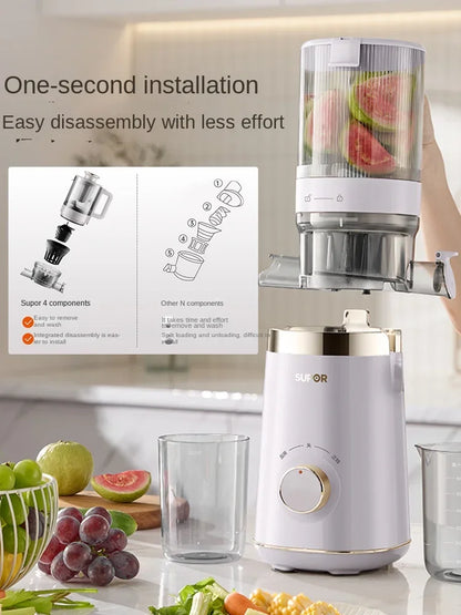Original juice machine household mini small juice machine residue juice separation fruit and vegetable juicer