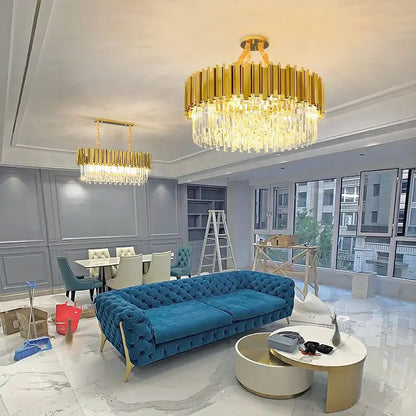 Purilite Select Luxury Crystal Ceiling Chandelier