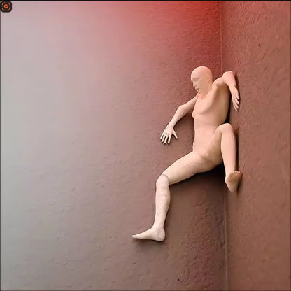 Purilite Select Modern “Startled” Corner Climber Sculpture