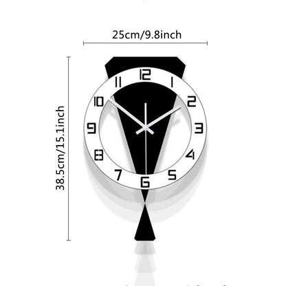 Purilite Select Swinging Wall Clock