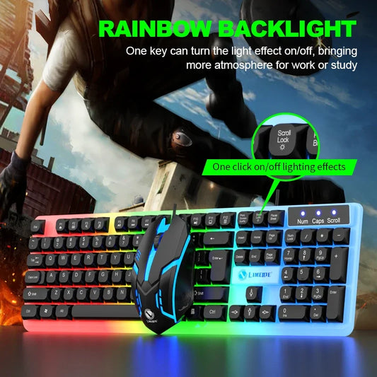 Purilite Select GTX350 Gaming Keyboard & Mouse Combo