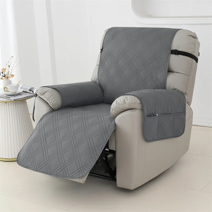 Purilite Select 1-Seater Waterproof Recliner Cover Anti-Slip Sofa Couch Furniture Protector for Pets and Kids