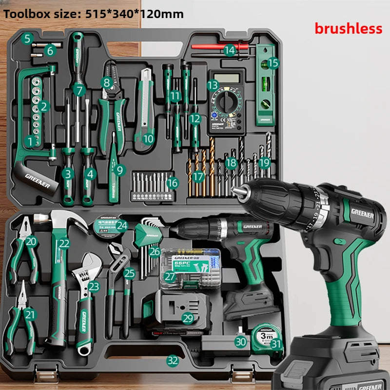 Purilite Select Electrician Brushless Drill Set