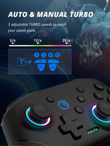 Purilite Select Wireless Controller for Nintendo Switch OLED/Lite