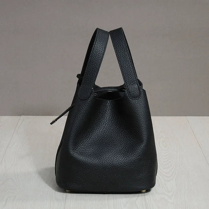 Purilite Select Cowhide Bucket Lunch Bag