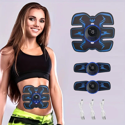 Purilite Select USB Rechargeable EMS Muscle Stimulator | Wireless Smart Fitness Abdominal Training & Slimming Device