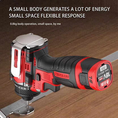 Purilite Select 80N.m 18V Brushless Cordless Electric Drill