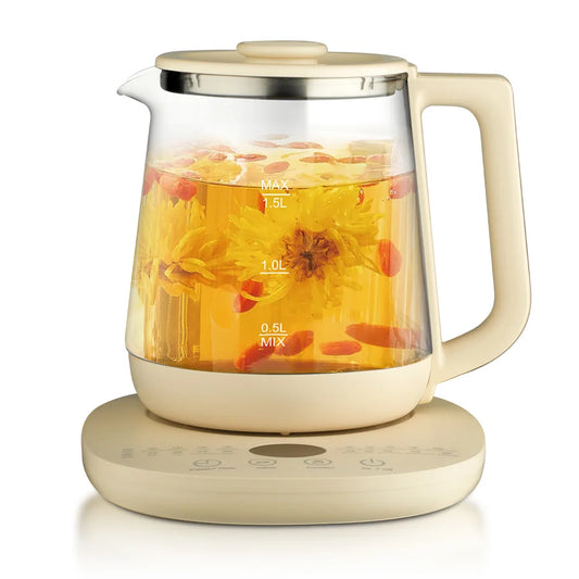 Purilite Select 1.5L Electric Glass Health-Preserving Pot