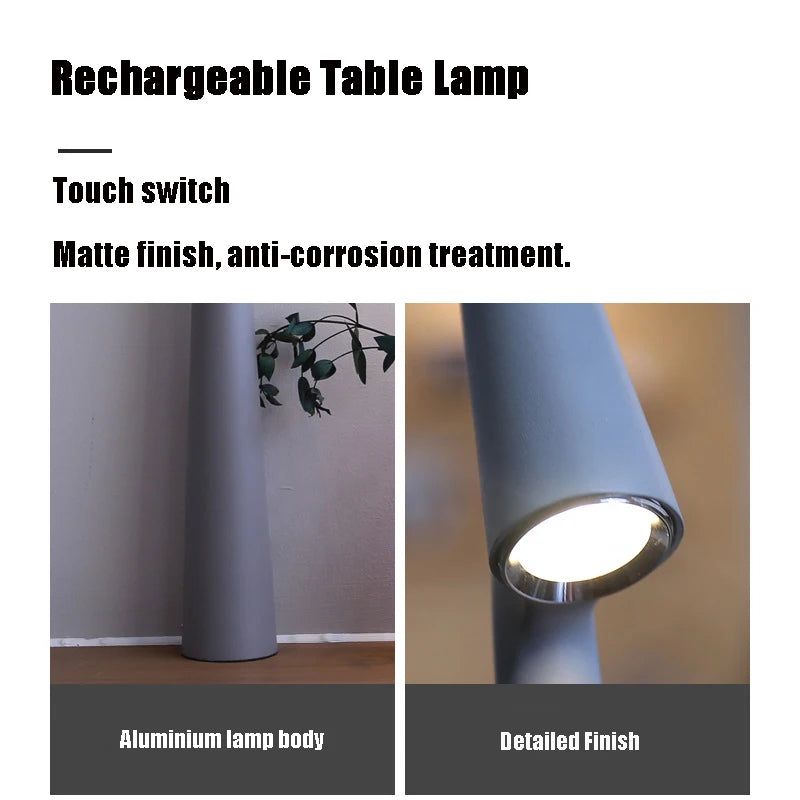 Purilite Select Wireless Rechargeable Desk Lamp