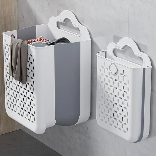 Purilite Select Folding Wall-Mounted Laundry Basket