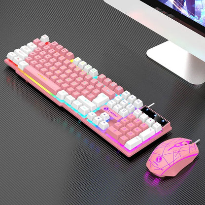 Purilite Select Wired Keyboard and Mouse Se