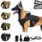 Purilite Select Tactical Military Dog Vest & Leash Set