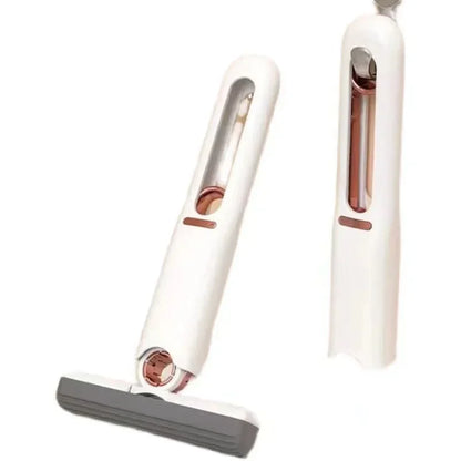 Purilite Select Mini Sponge Mop Portable Absorbent Cleaning Mop | One-Hand Operation | Replaceable Sponge Head | Compact Kitchen Cleaning Tool