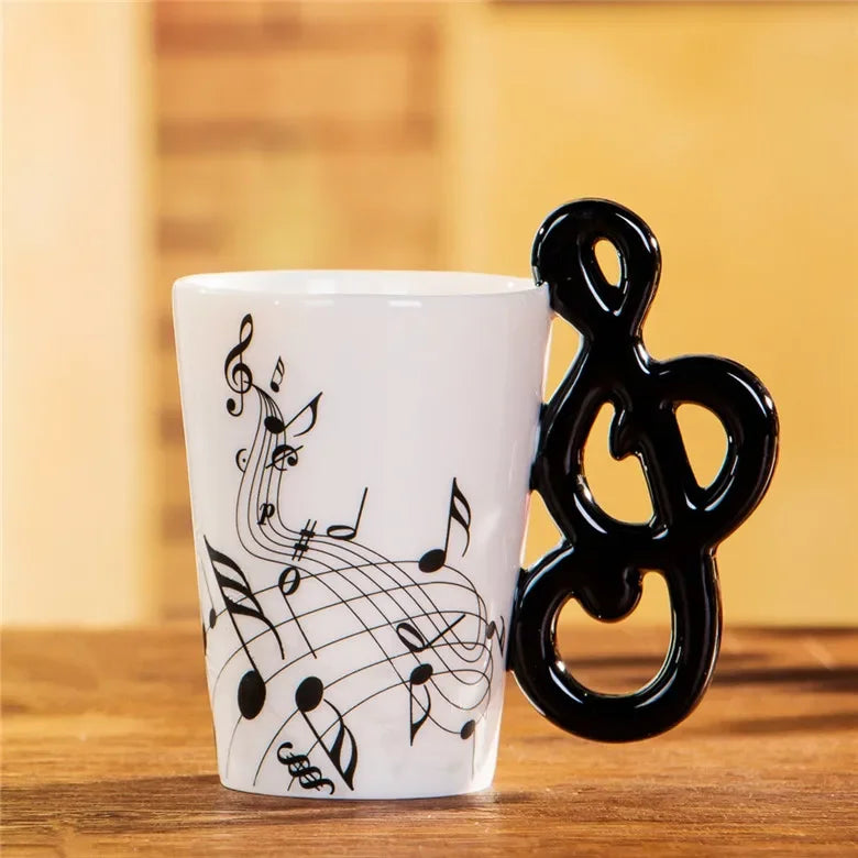 Purilite Select 240ml Creative Music Ceramic Mug