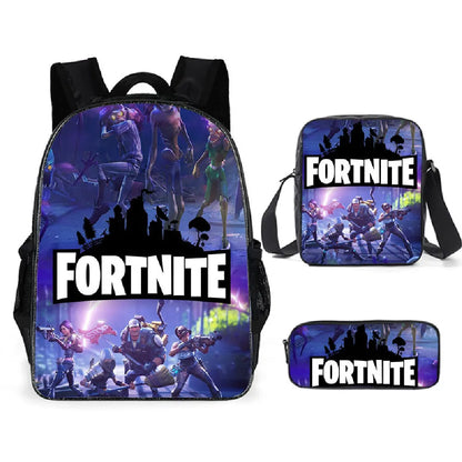 Purilite Select 3PCS Fortnite School Bag Set