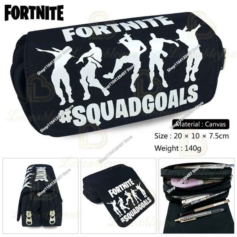 Purilite Select 3PCS Anime Fortnite Backpack Set