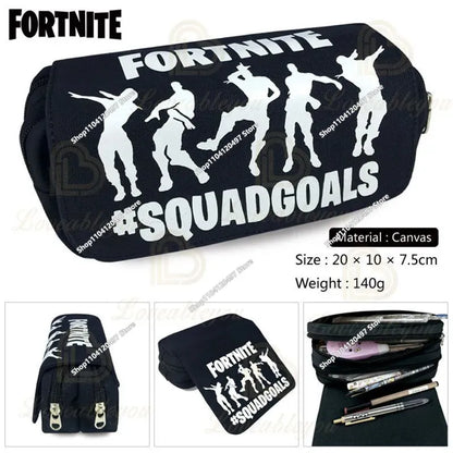 Purilite Select 3PCS Anime Fortnite Backpack Set