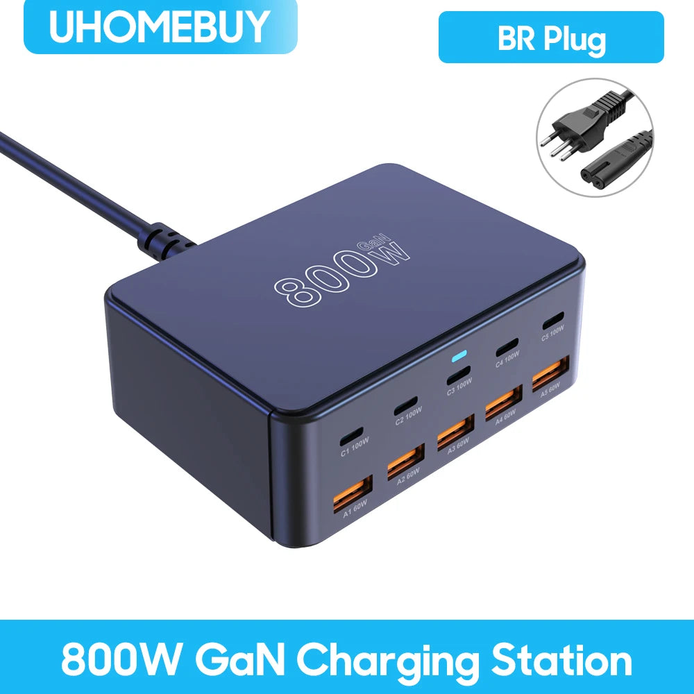Purilite Select 800W USB-C GaN Charger