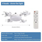Purilite Select Intelligent Ceiling Fan Light | E27 Socket | High Power Airflow | Silent LED Fan Light for Kitchen & Restaurant