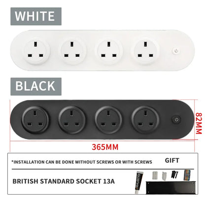 Purilite Select Wall Mounted Desktop Socket