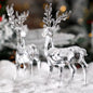 Purilite Select Plastic Crystal Deer Figurines