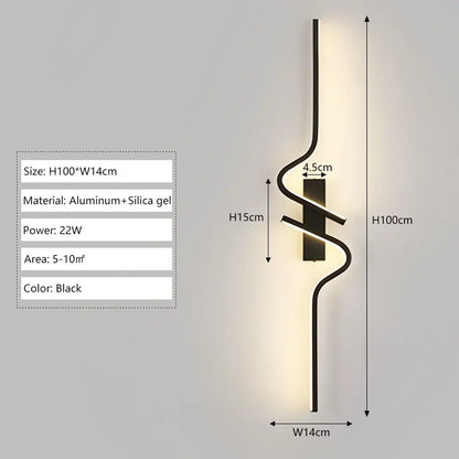 Purilite Select Modern LED Wall Lamp
