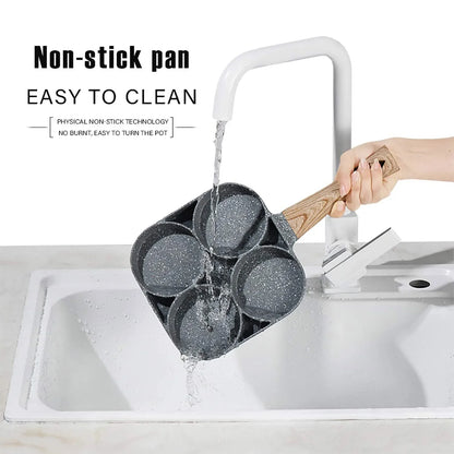 Purilite Select 4-Hole Nonstick Breakfast Frying Pan