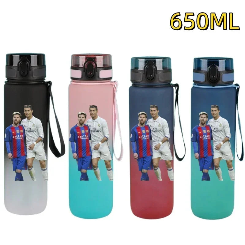 Purilite Select 650ml Cristiano Ronaldo Football Star Water Bottle