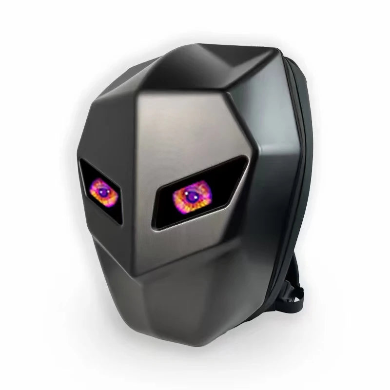 Purilite Select LED Motorcycle Backpack | Waterproof Helmet Bag | Hard Shell Riding Bag | Custom Light Display | Travel Laptop Backpack