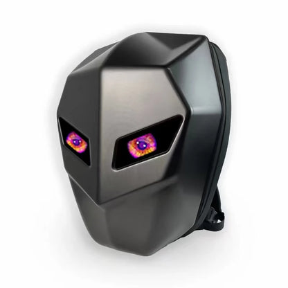 Purilite Select LED Motorcycle Backpack | Waterproof Helmet Bag | Hard Shell Riding Bag | Custom Light Display | Travel Laptop Backpack