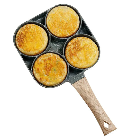 Purilite Select 4-Hole Nonstick Aluminum Breakfast Frying Pan