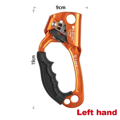Purilite Select Professional SRT Hand Ascender | Left & Right Hand Rope Climbing Device | Outdoor Mountaineering Tool