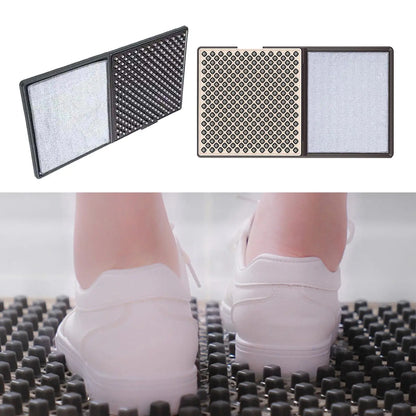 Purilite Select Disinfecting Shoe Sanitizing Entrance Doormat with Non-Slip Backing – Dual Zone Absorbent Floor Mat for Home and Office
