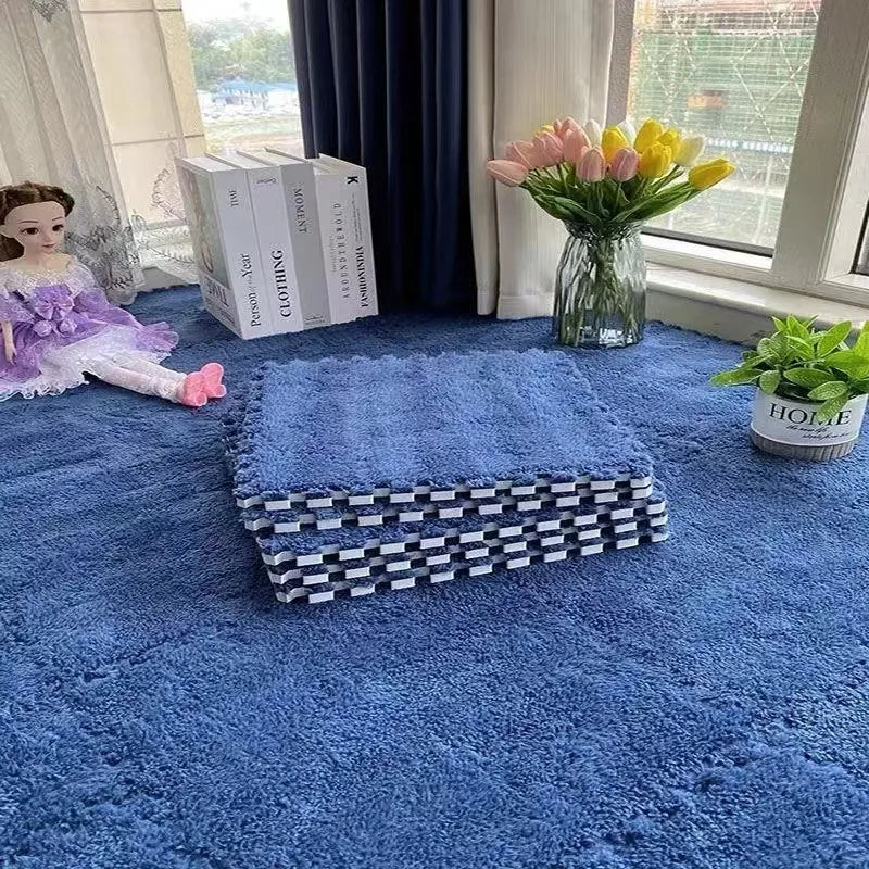 Purilite Select 30x30CM Soft Plush Children Kids Rug Play Mat