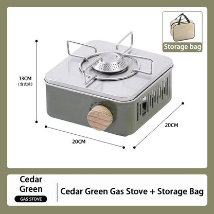 Purilite Select Portable Gas Stove | 2800W High Firepower Camping Burner | Electronic Ignition Cassette Furnace for Outdoor Cooking