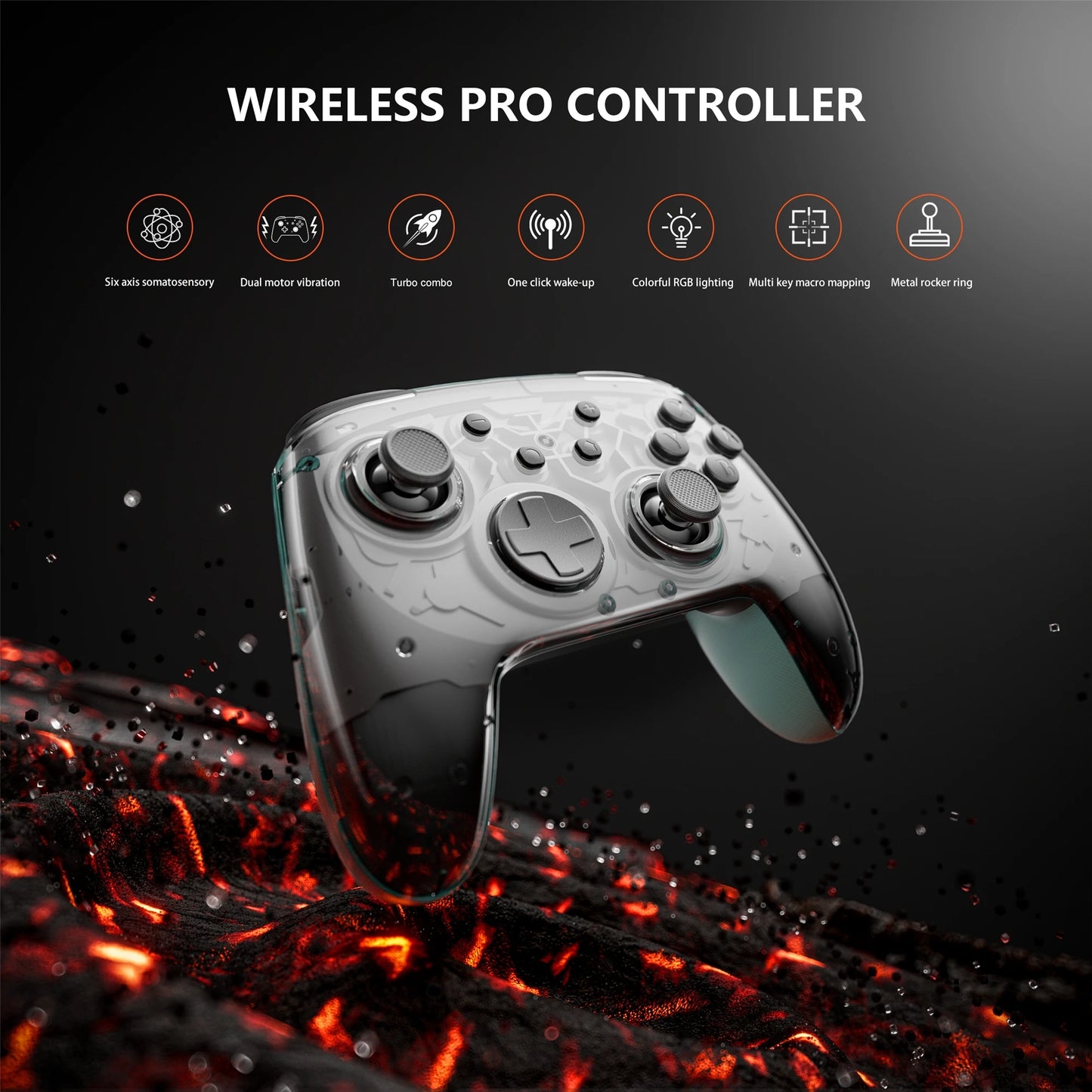 Purilite Select Meteor Light Wireless Controller for Switch/Lite/OLED