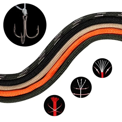 Purilite Select 550LB 7-Core Paracord Rope | Heavy-Duty Camping, Hiking & DIY Utility Cord