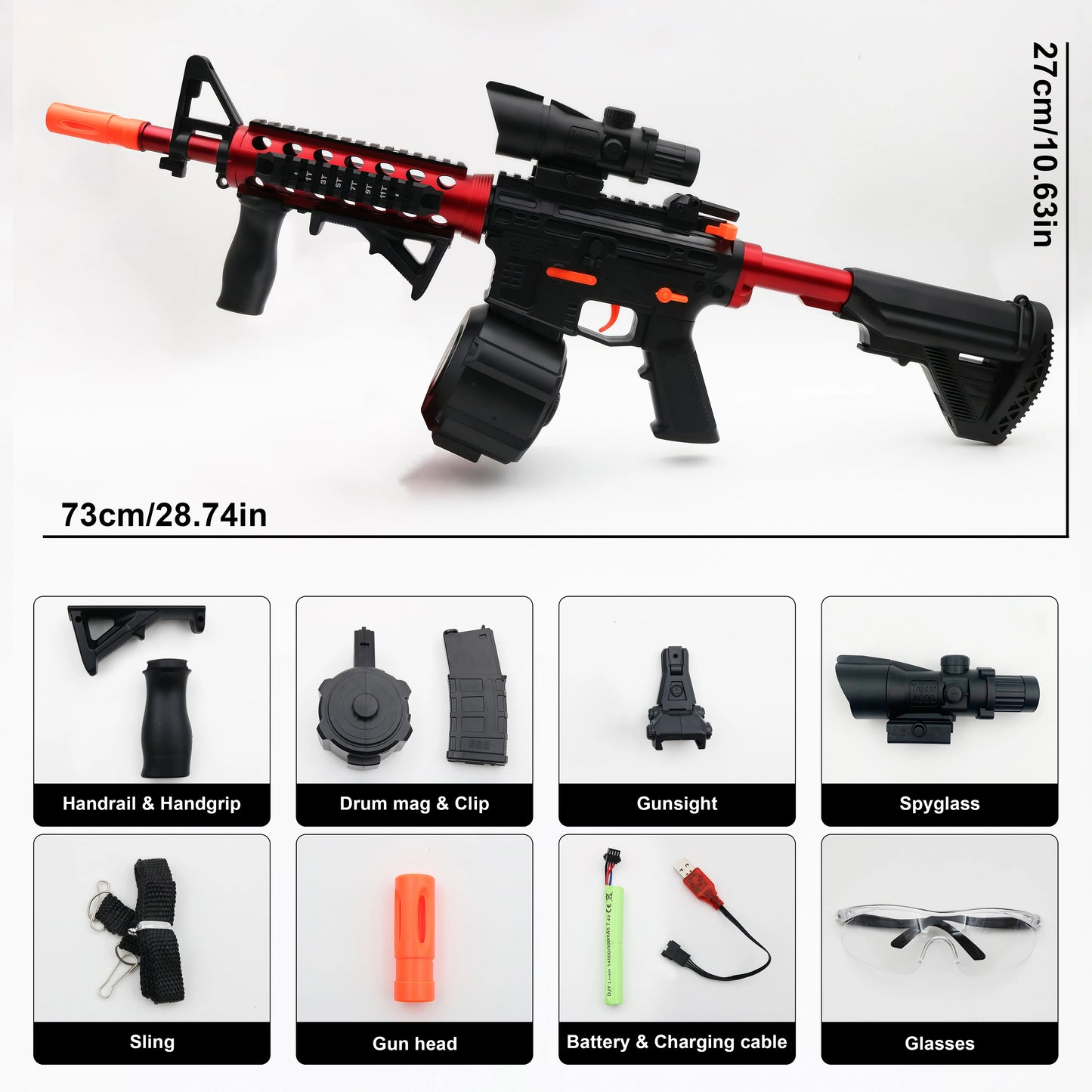Purilite Select High-Performance Water Gel Ball Blaster