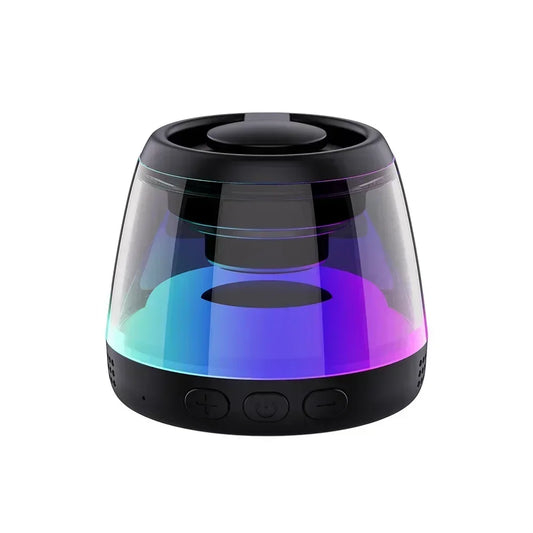 Purilite Select 2024 Mini Pocket Bluetooth Speaker – Magnetic RGB Ambient Light TWS Stereo Portable Music Player