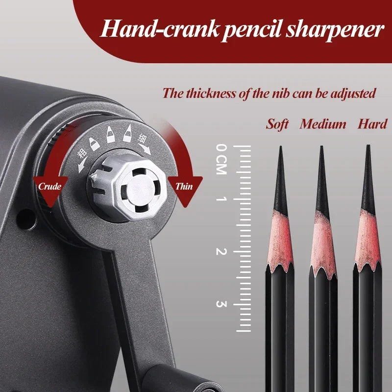 Purilite Select Art Special Hand-Crank Pencil Sharpener