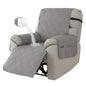 Purilite Select 1-Seater Waterproof Recliner Cover Anti-Slip Sofa Couch Furniture Protector for Pets and Kids