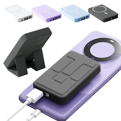 Purilite Select 10000mAh Magnetic Power Bank with Folding Stand