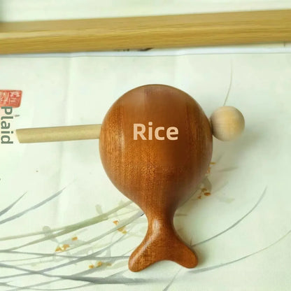 Purilite Select Solid Wood Panda Toothpick Holder