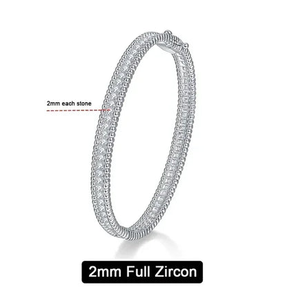 Purilite Select 2mm Full Moissanite Bangle