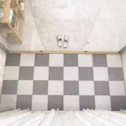 Purilite Select Bathroom Non-Slip Shower Room Floor Mat Hollow Splicing Waterproof Bath Feet Mat
