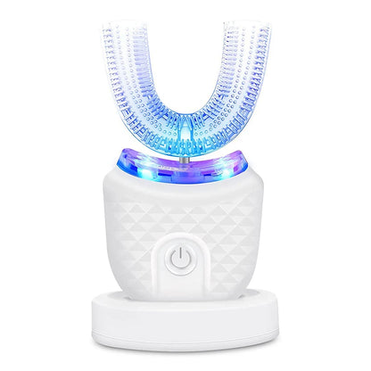 Purilite Select Wireless Rechargeable Silicone Bristle U-Shaped Electric Toothbrush