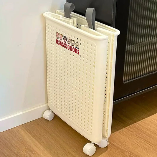 Purilite Select Foldable Dirty Clothes Basket with Wheels