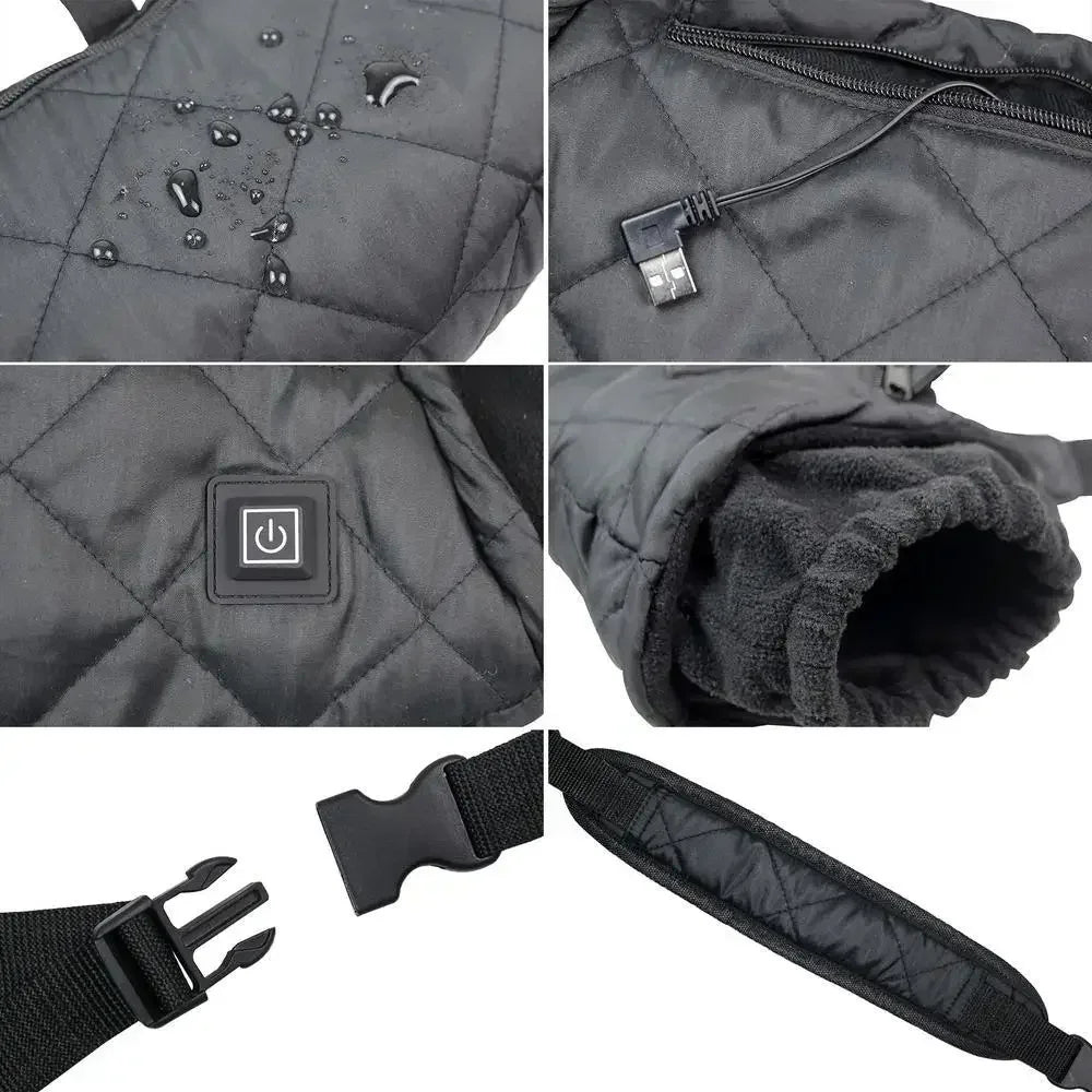 Purilite Select USB Electric Heated Warm Skiing Gloves